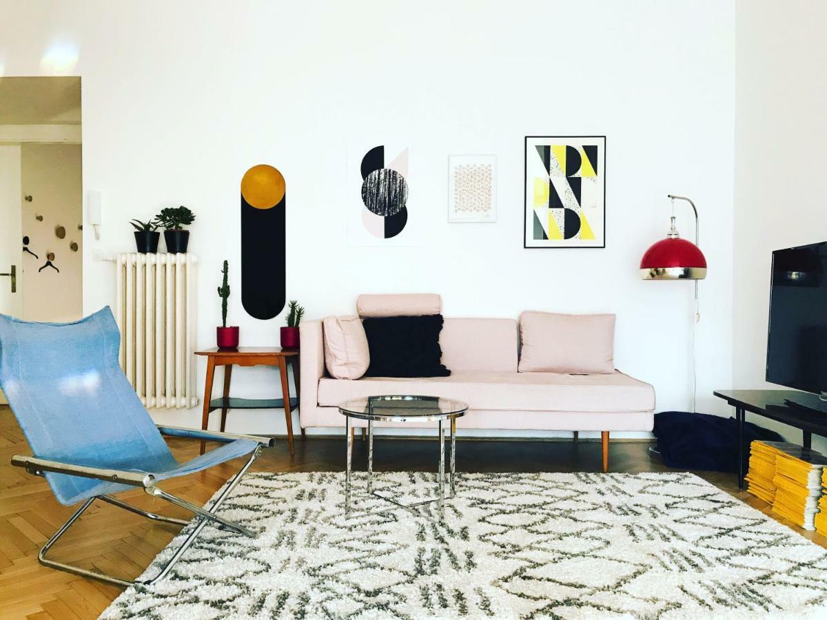 Spacious Bauhaus Icon Flat With Fitness Room In Central Buda, Close To The River And Margaret Island Будапеща Екстериор снимка